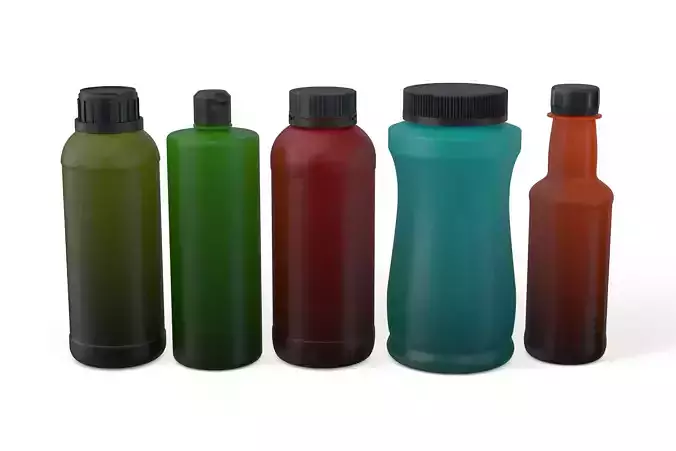 Household Bottles Set