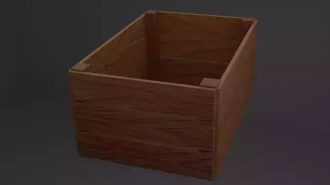 Wooden crate
