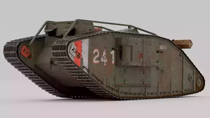British Mark 4 Tank Female