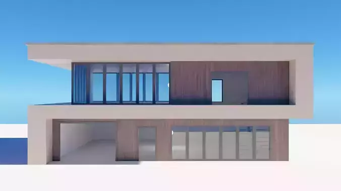 Modern Rich House with interior