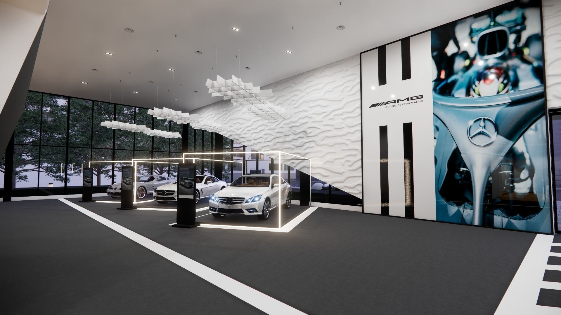CAR SHOWROOM 3D model_8