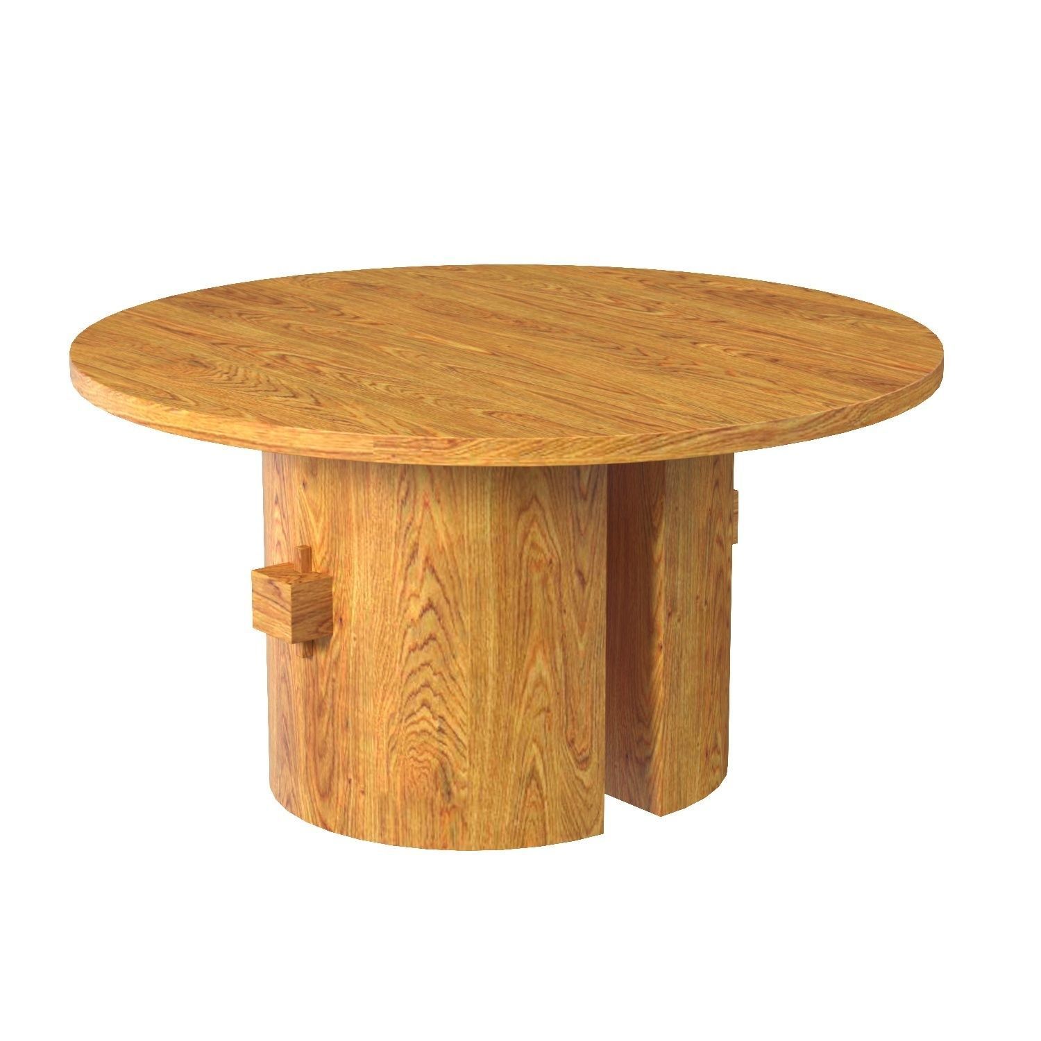 Amber Lewis for Anthropologie Pedestal Dining Table PBR 3D model_4