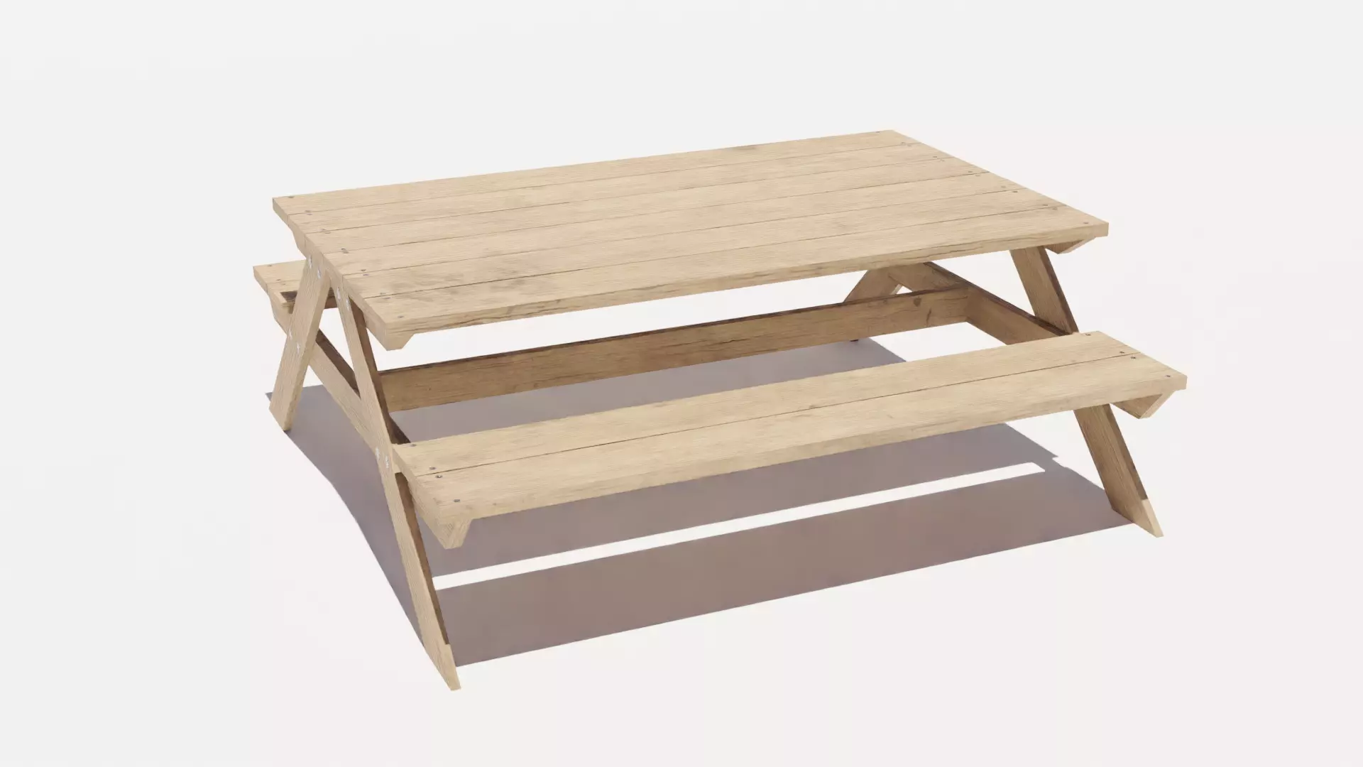Picnic Table 3D model