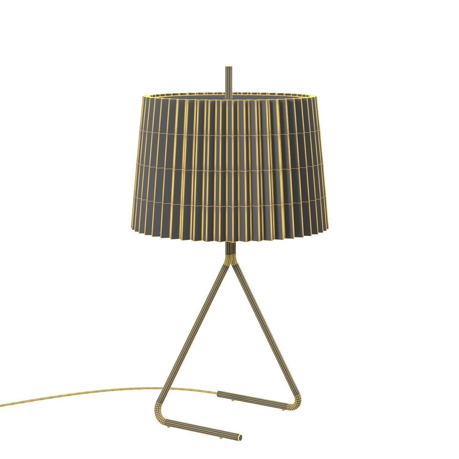 Fliegenbein TL Table Lamp PBR 3D model_5