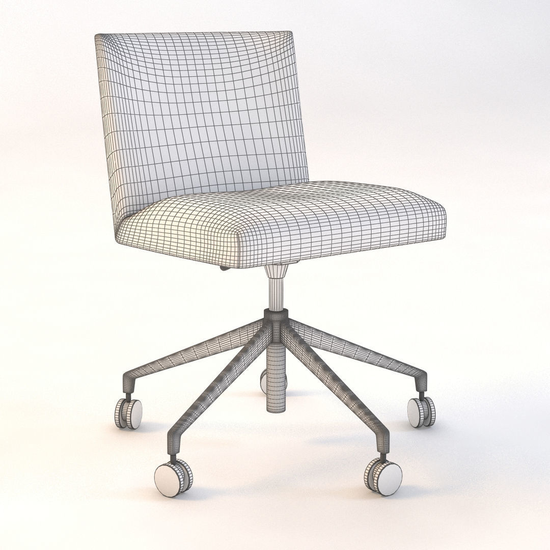 Masai 5 Ways Swivel Chair 3D model_8