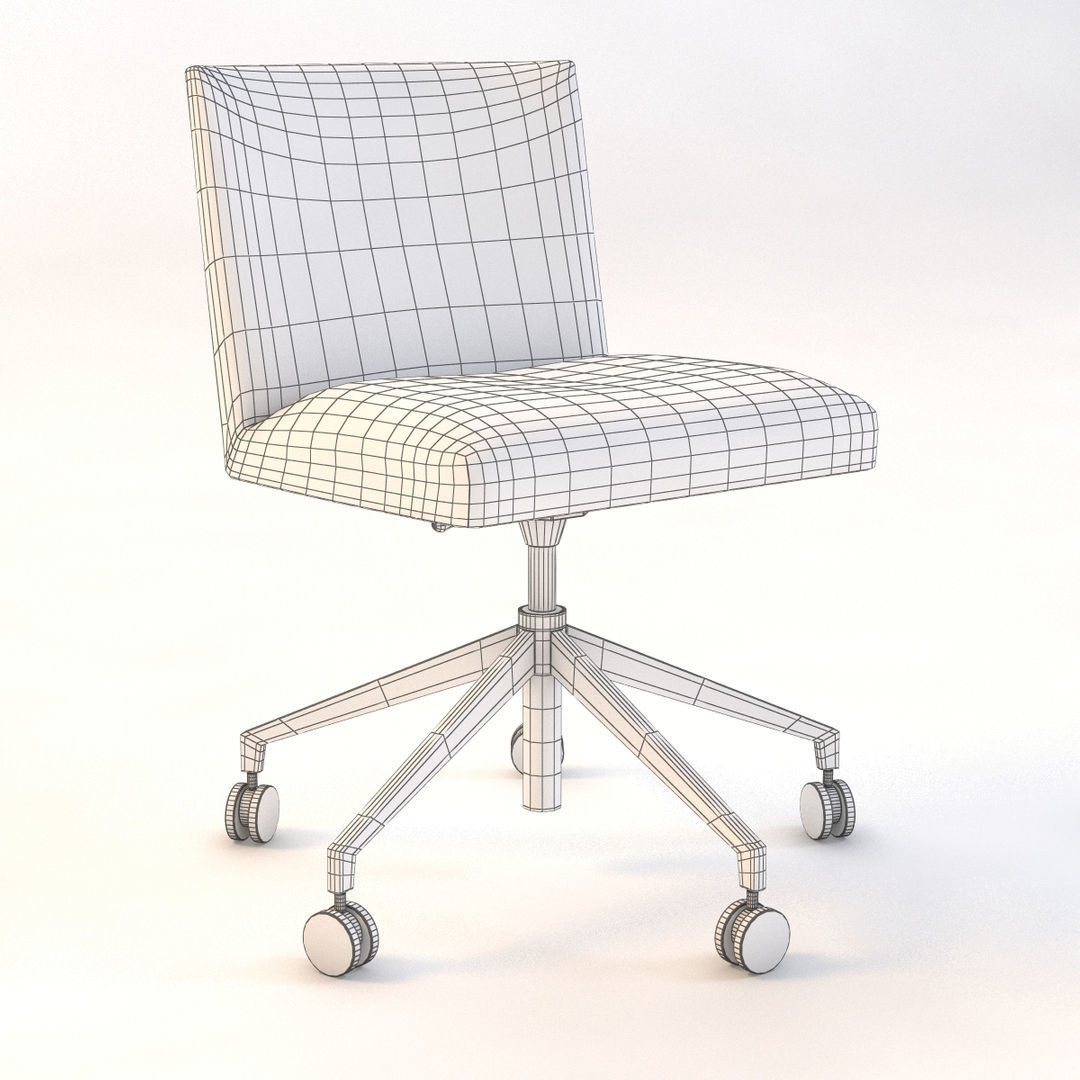 Masai 5 Ways Swivel Chair 3D model_7