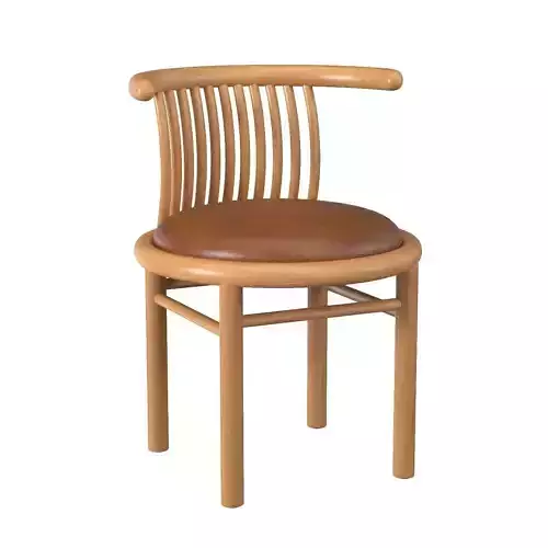 Mathilde Leather Dining Chair PBR