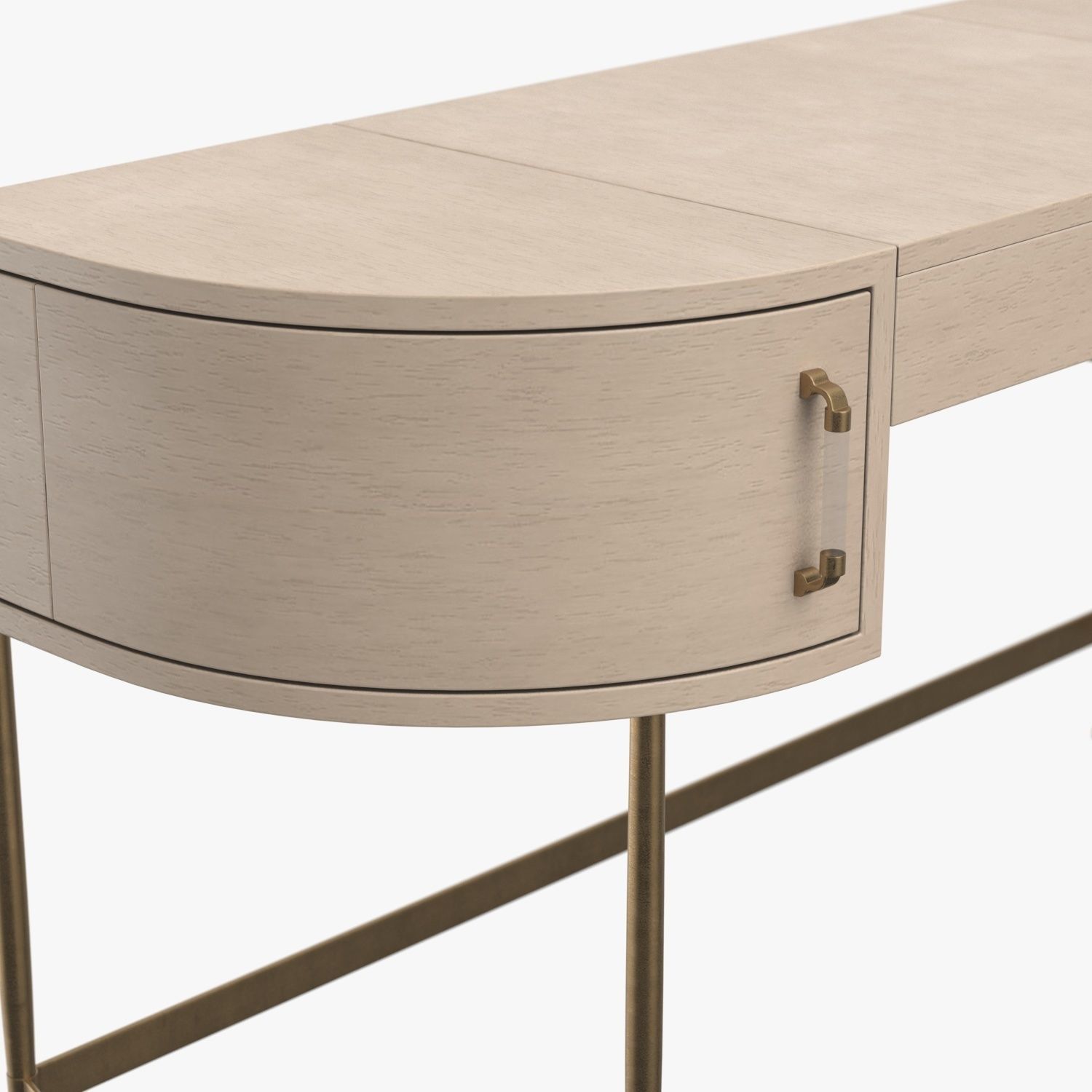 Sonnet Storage Vanity Desk PBR 3D model_3