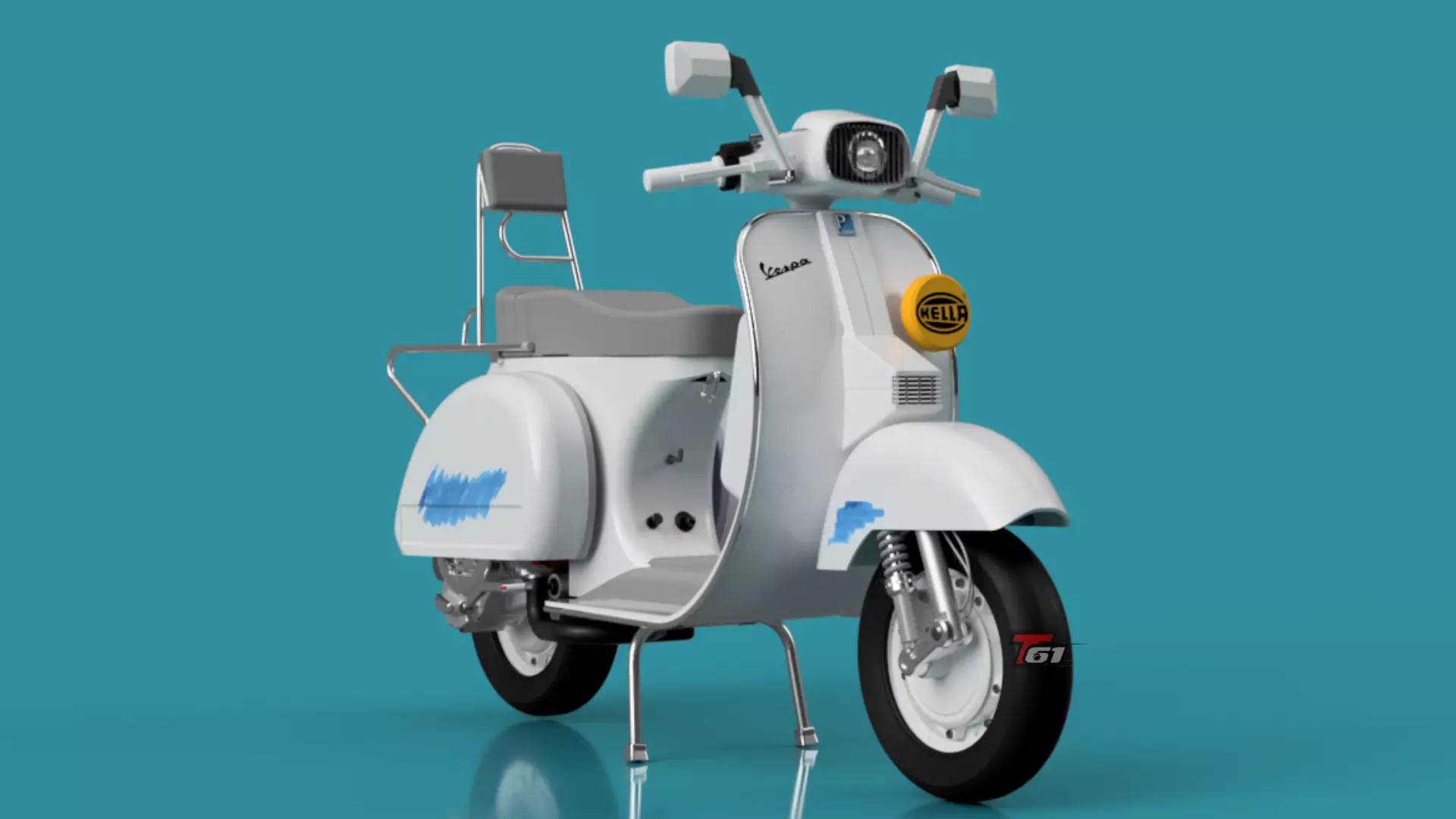 Vespa px 3D model
