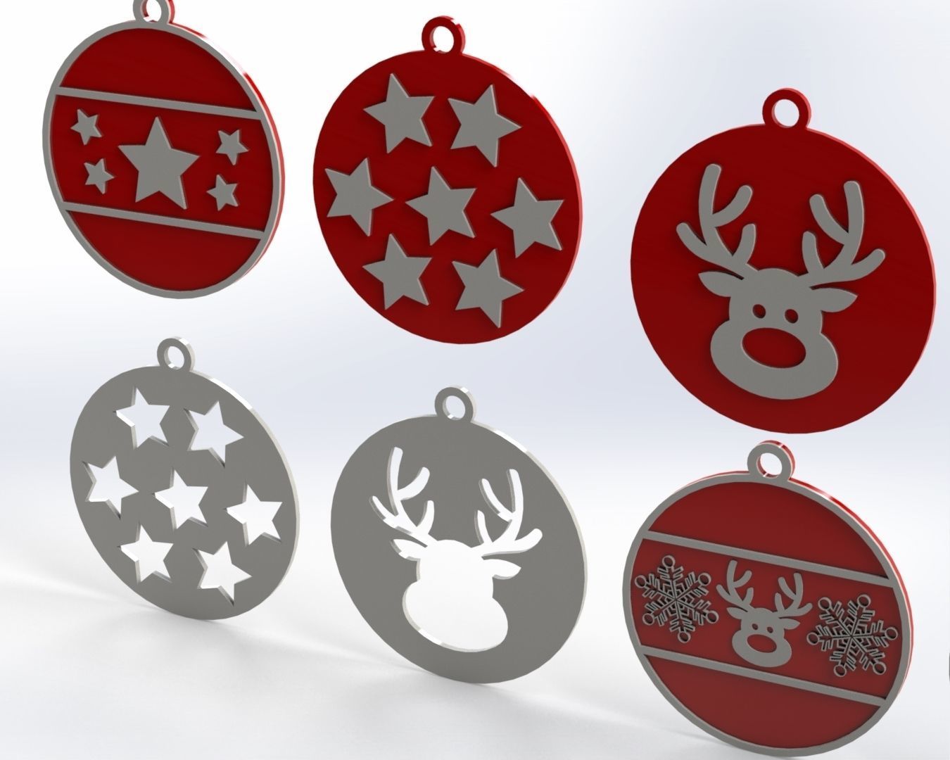 CHRISTMAS DECORATIONS 1 3D print model_1