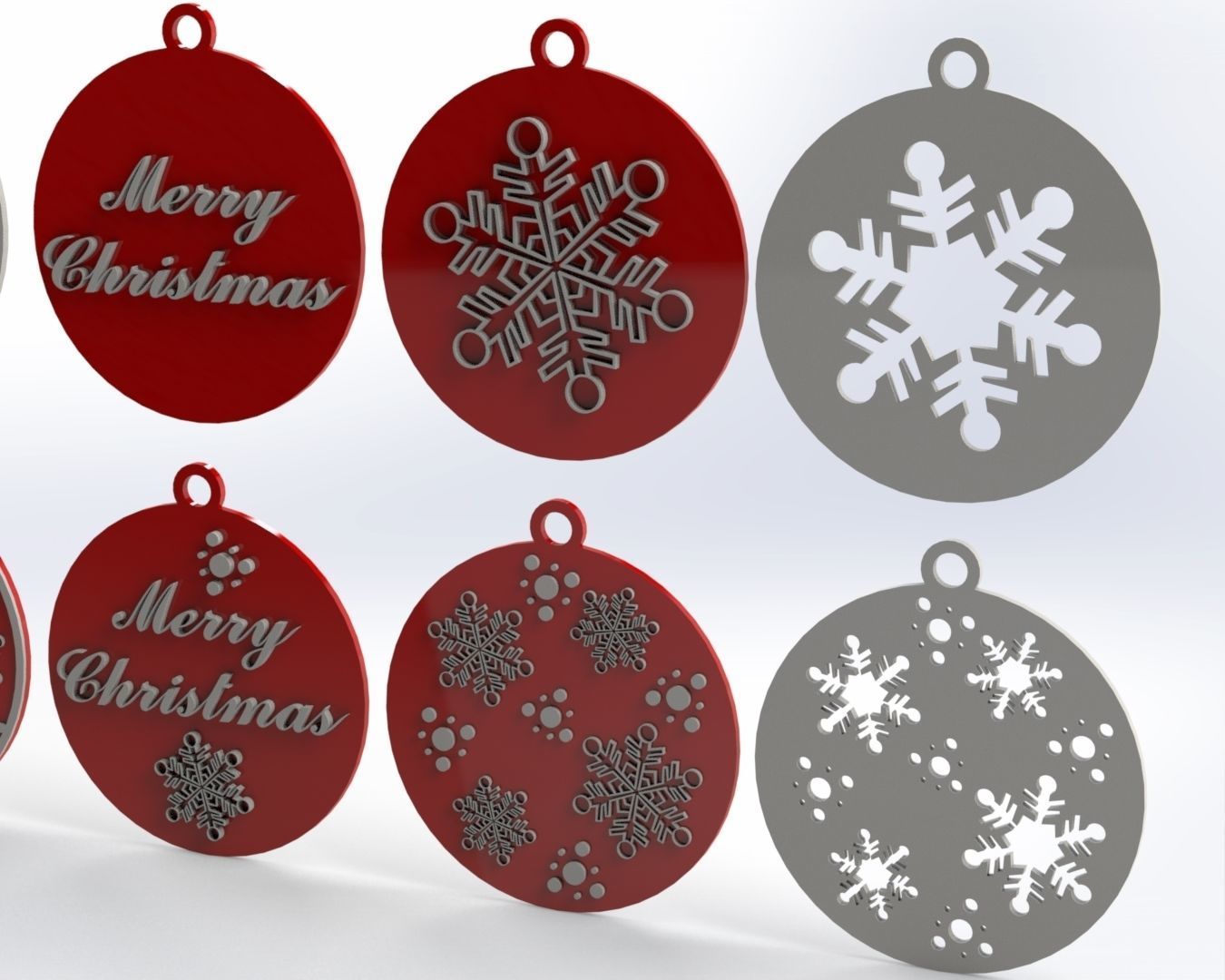 CHRISTMAS DECORATIONS 1 3D print model_3