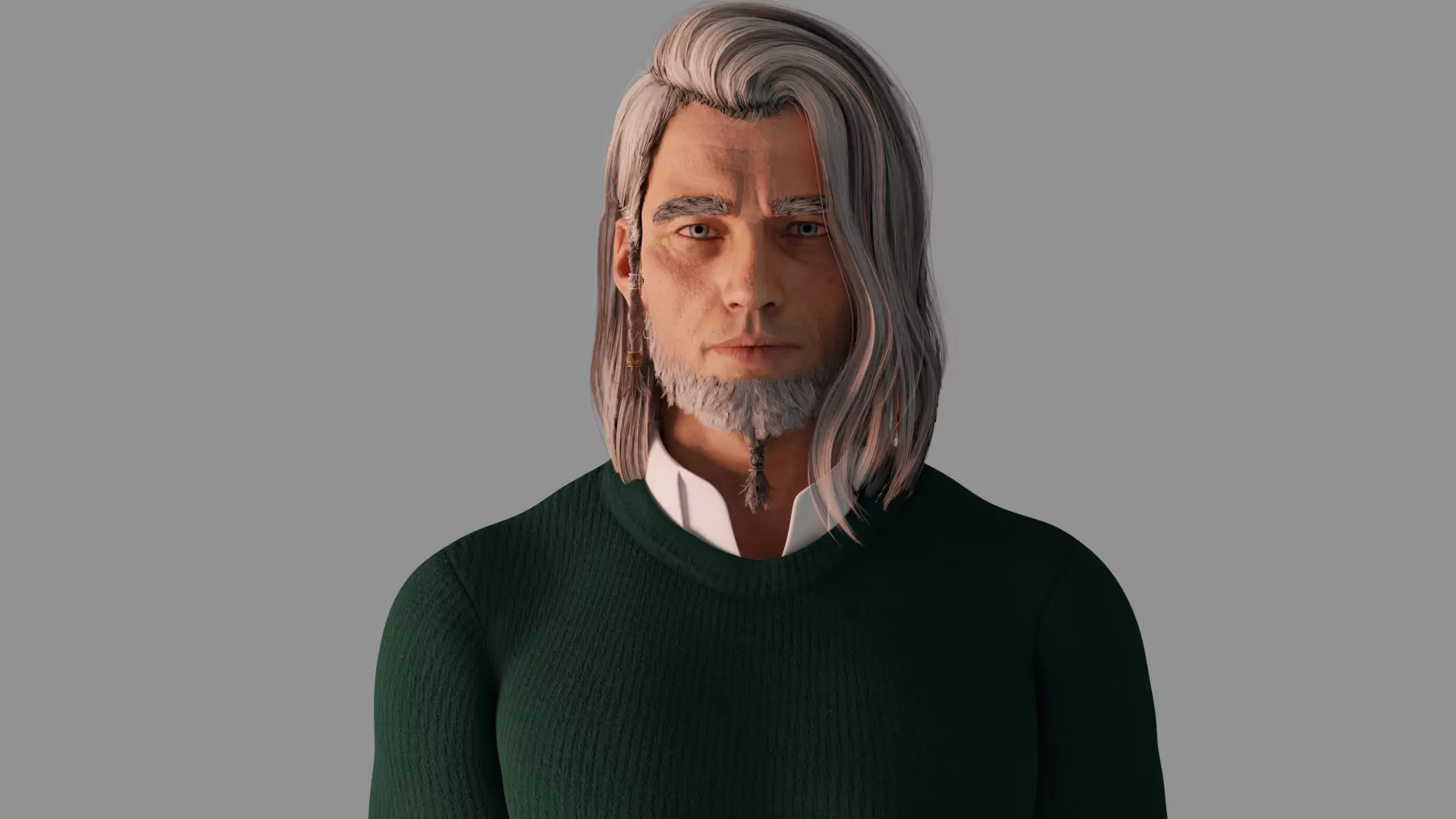 Daven Male Rigged Free 3D model