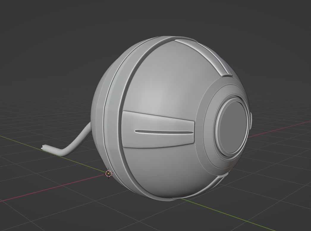 Cyber eye implant 3D model  3D model_21