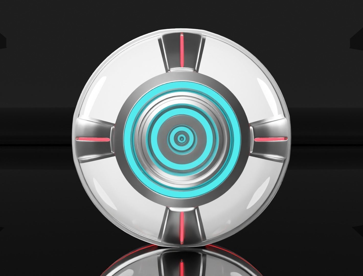 Cyber eye implant 3D model  3D model_1