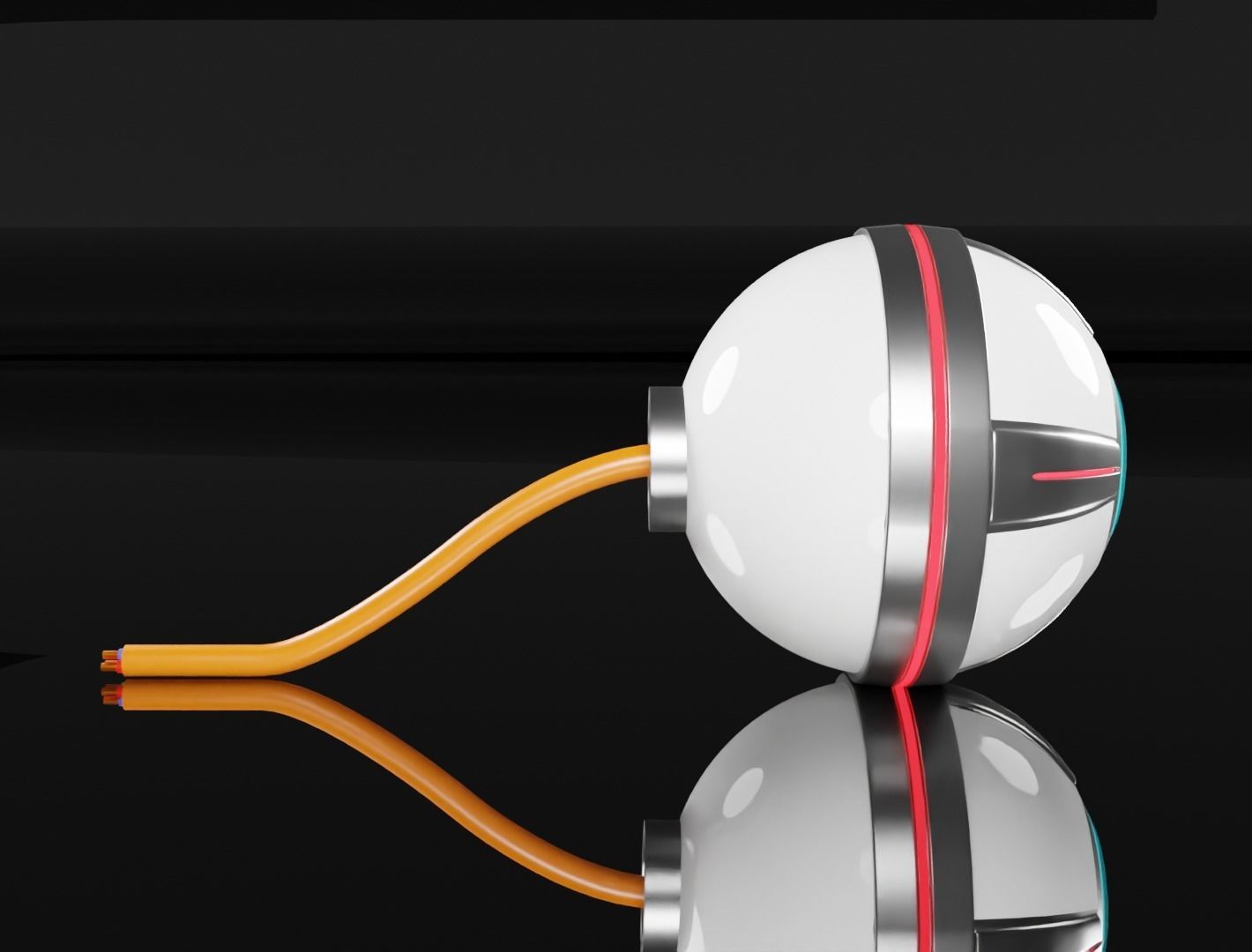 Cyber eye implant 3D model  3D model_3