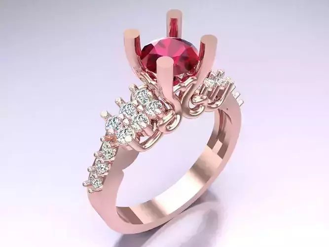 Diamond Ring - Womens Rings - N112442 V01