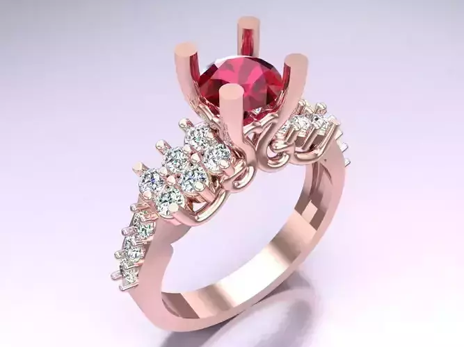 Diamond Ring - Womens Rings - N112442 V02