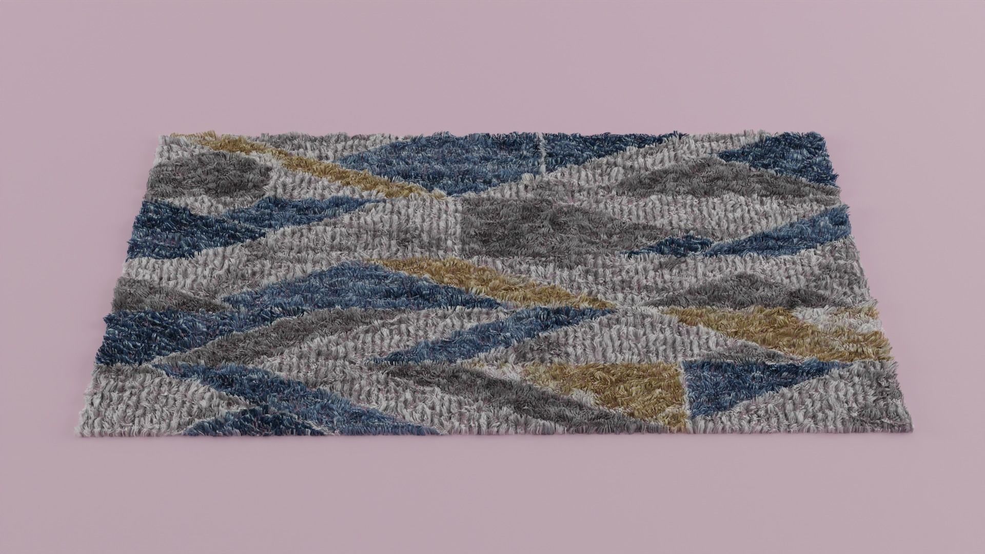 Carpet Rug 3D model_1