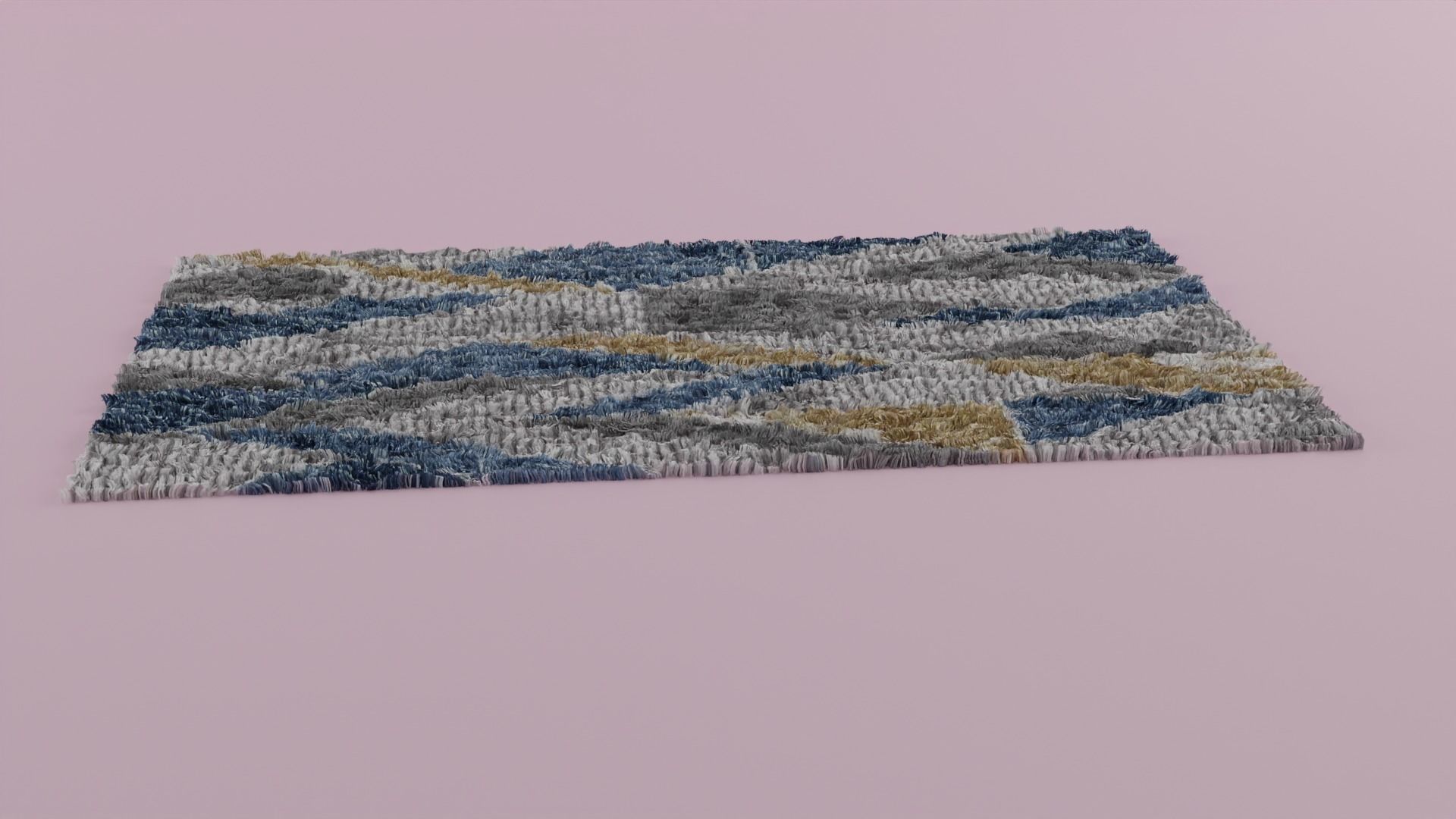 Carpet Rug 3D model_4