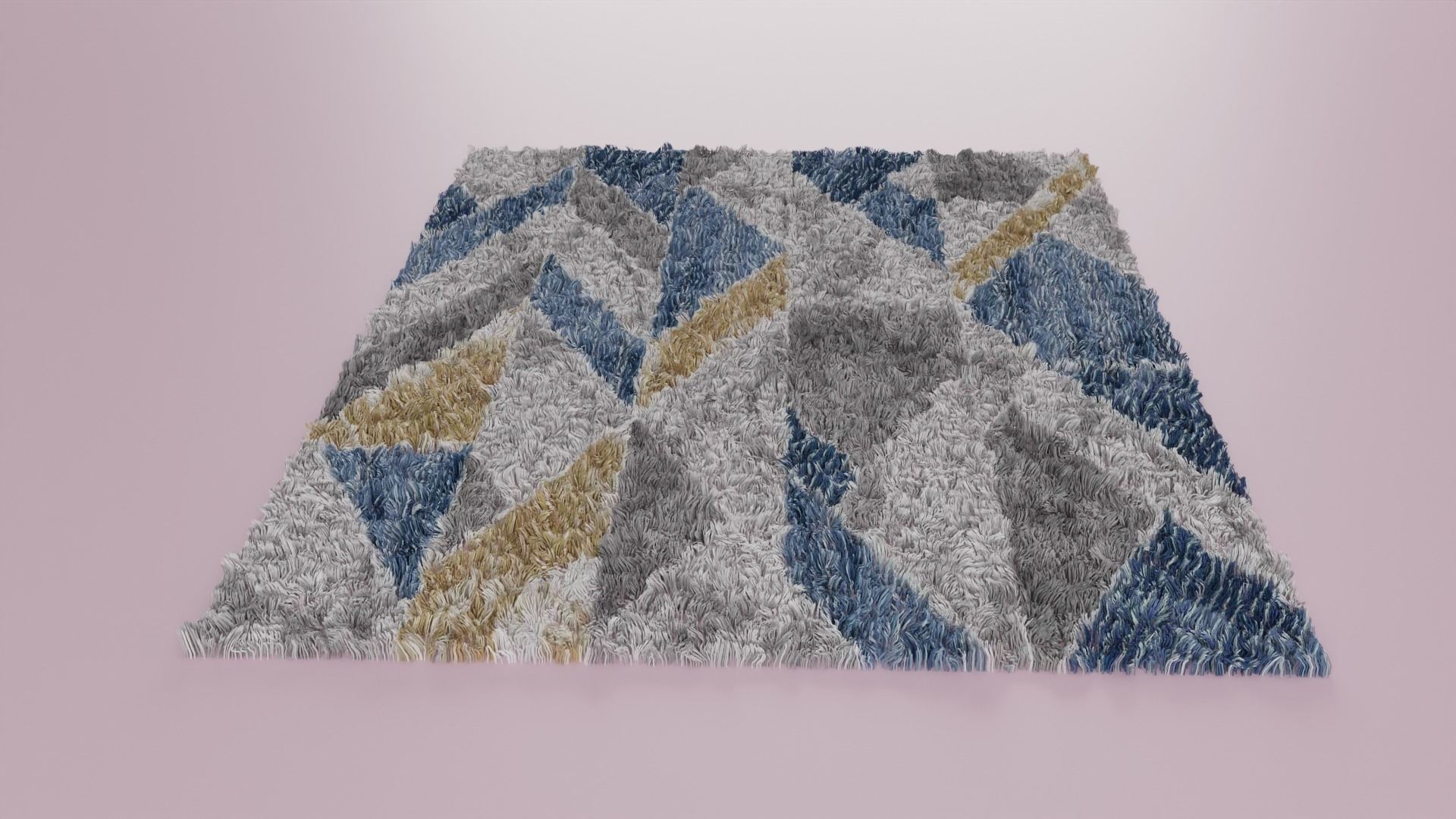 Carpet Rug 3D model_5