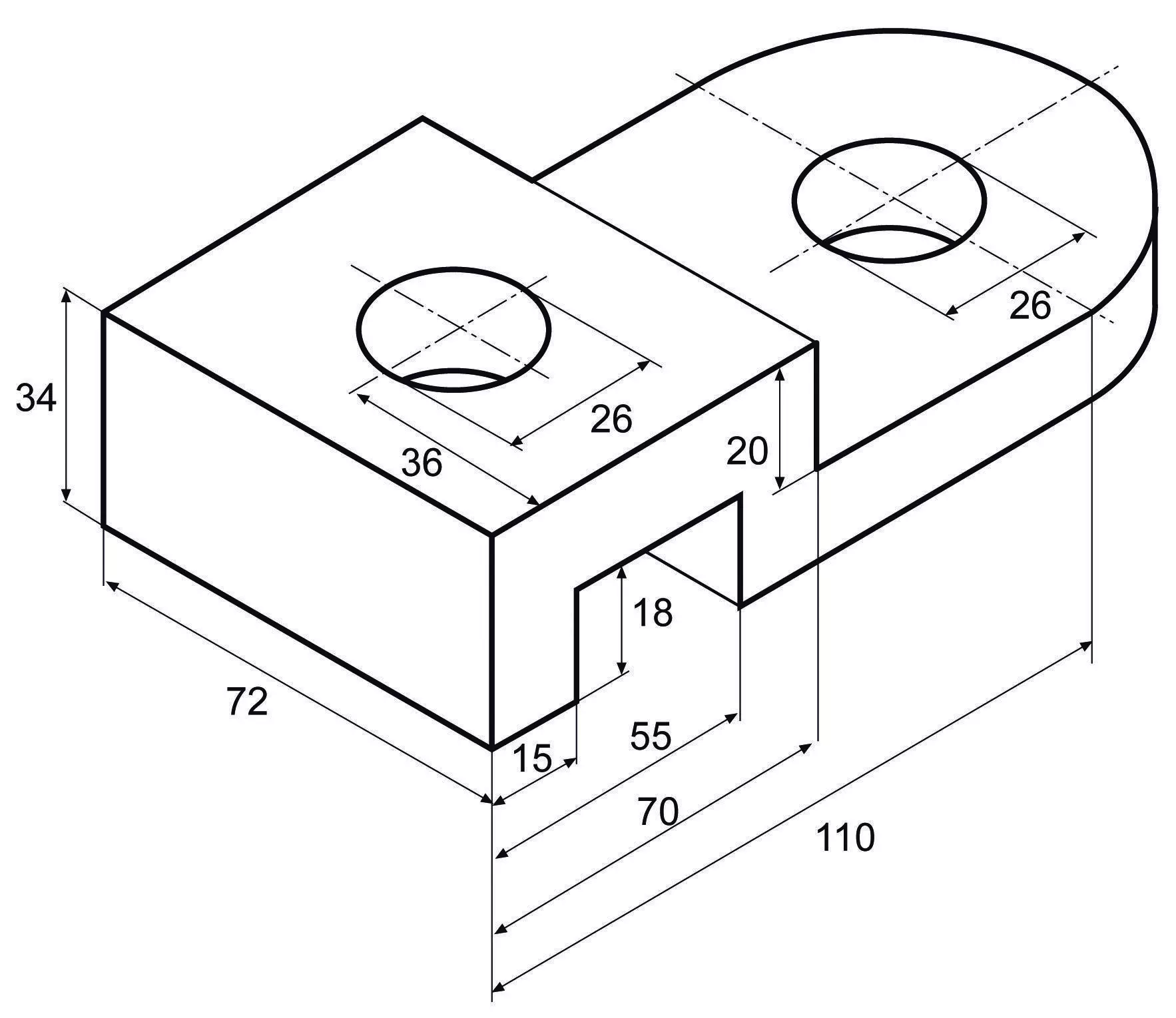3D Design of Machine Part V1 3D print model