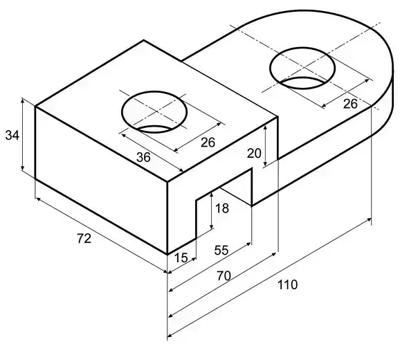 3D Design of Machine Part V1