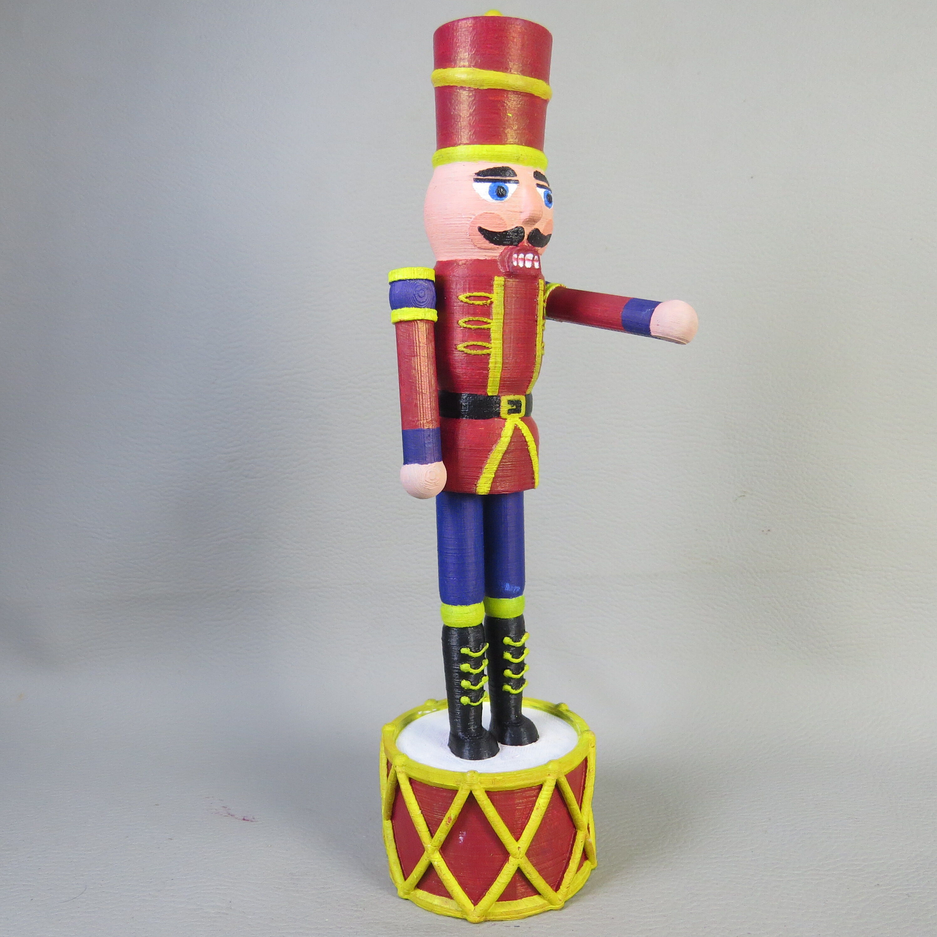 Flexi Movable Nutcracker  3D print model_4