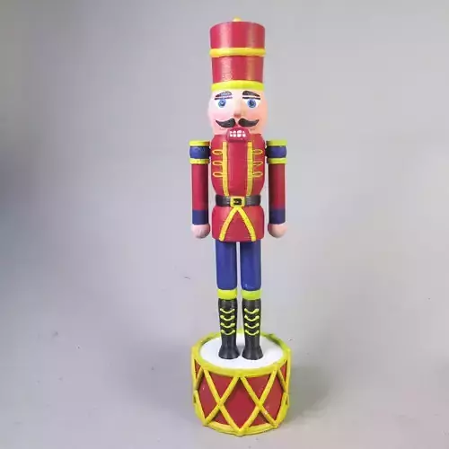 Flexi Movable Nutcracker  3D print model