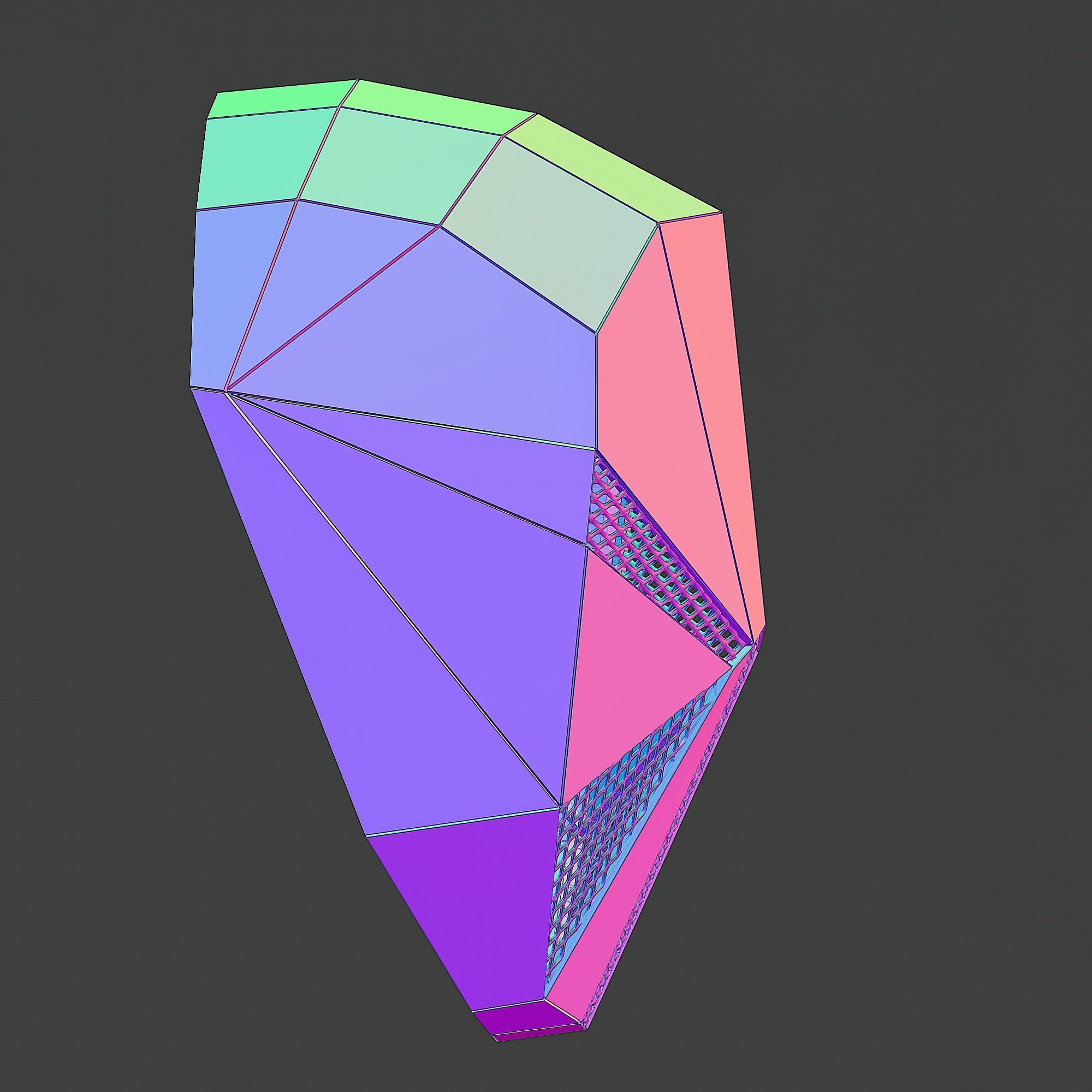 MUSE WOTP PERFOMANCE VER1 MASK  5 SEPARATE PARTS 3D print model_5