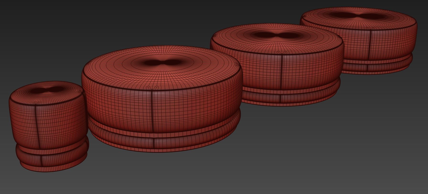 The Vincent Ottomans by The Sofa and Chair Company 3D model_8