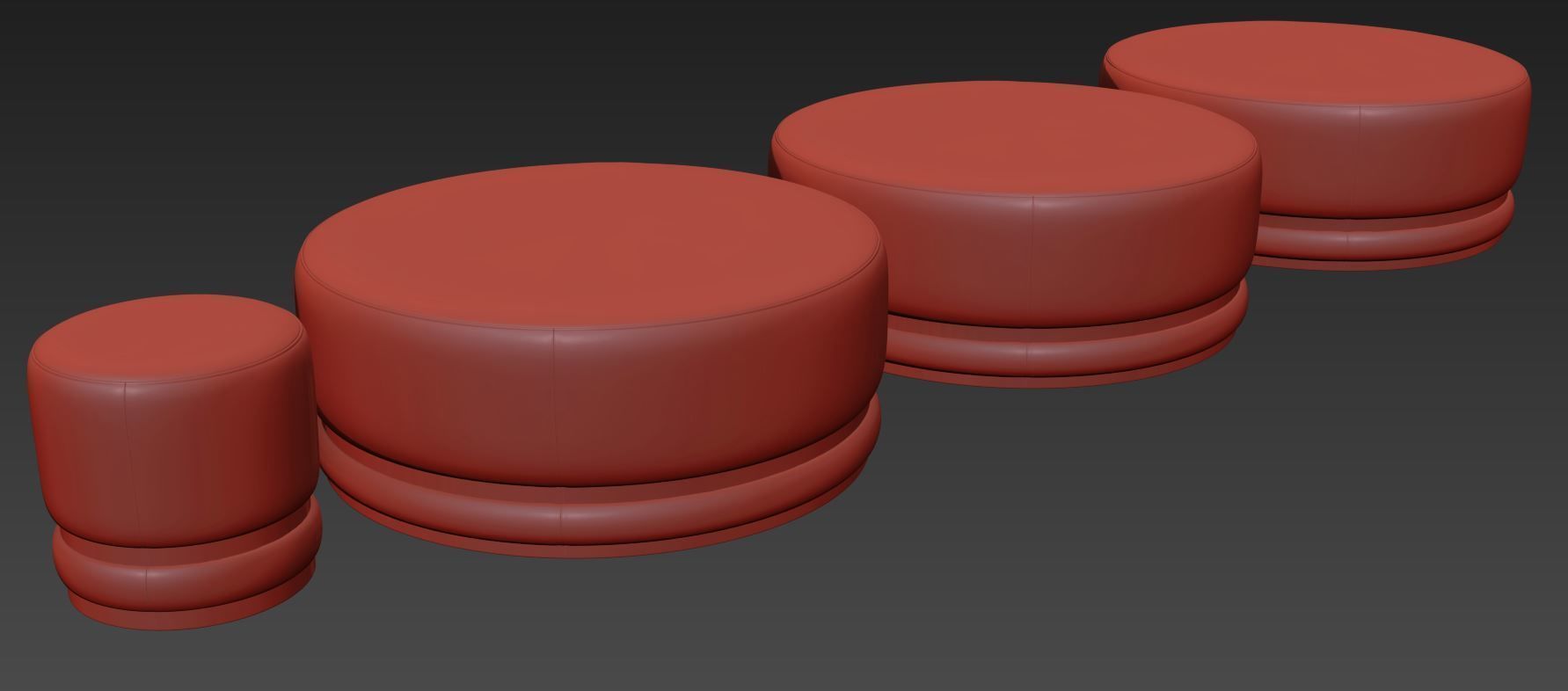 The Vincent Ottomans by The Sofa and Chair Company 3D model_7