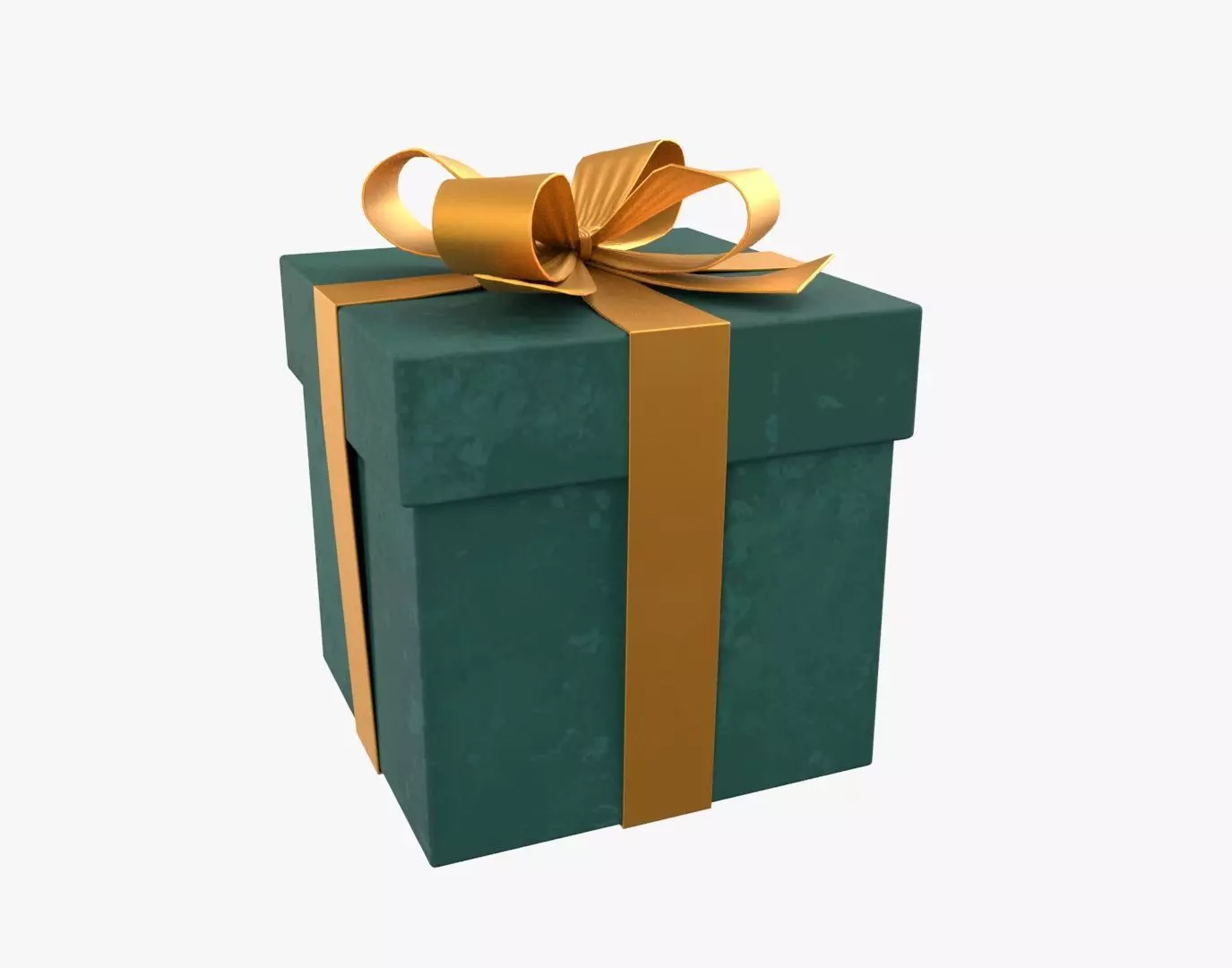 Christmas Gift Box 01 - V4 Low-poly 3D model