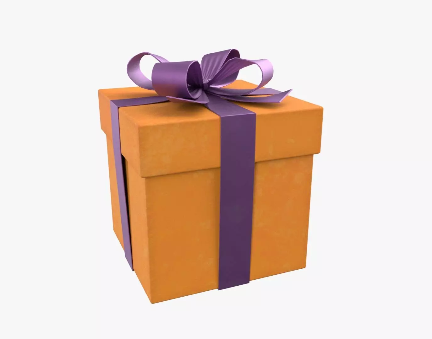 Christmas Gift Box 01 - V5 Low-poly 3D model