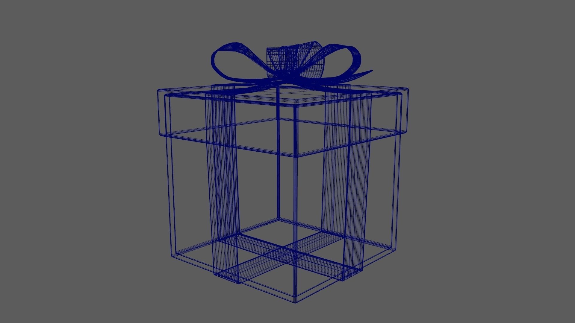 Christmas Gift Box 01 - V10 Low-poly 3D model_15