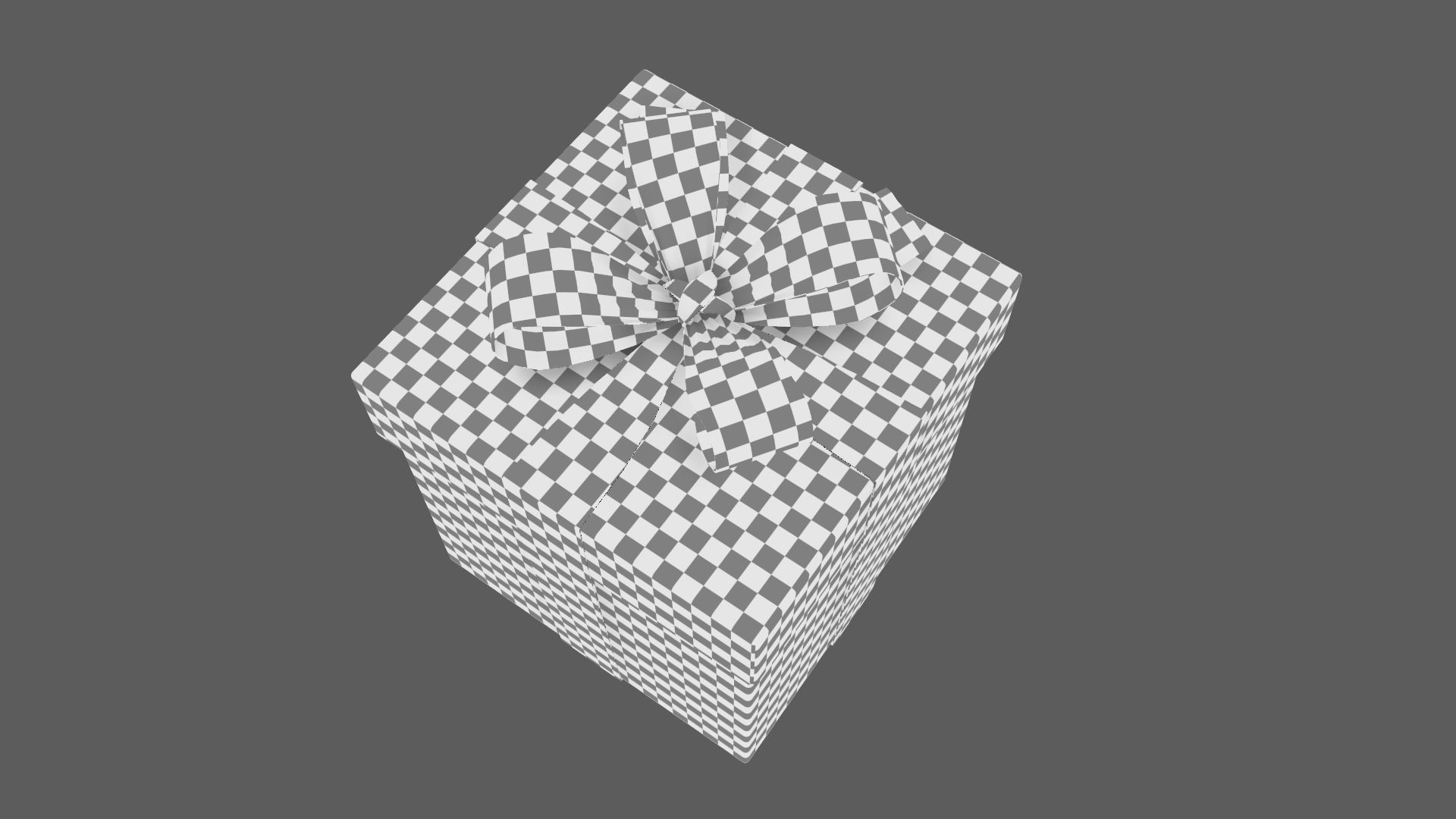 Christmas Gift Box 01 - V11 Low-poly 3D model_12