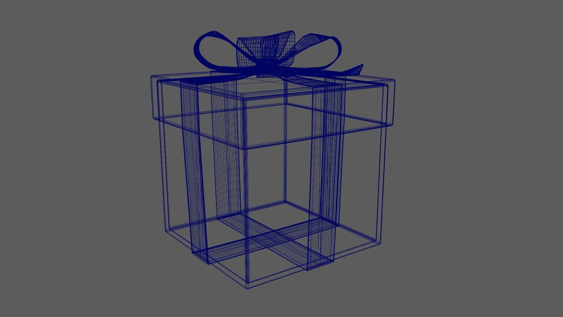 Christmas Gift Box 01 - V12 Low-poly 3D model_13