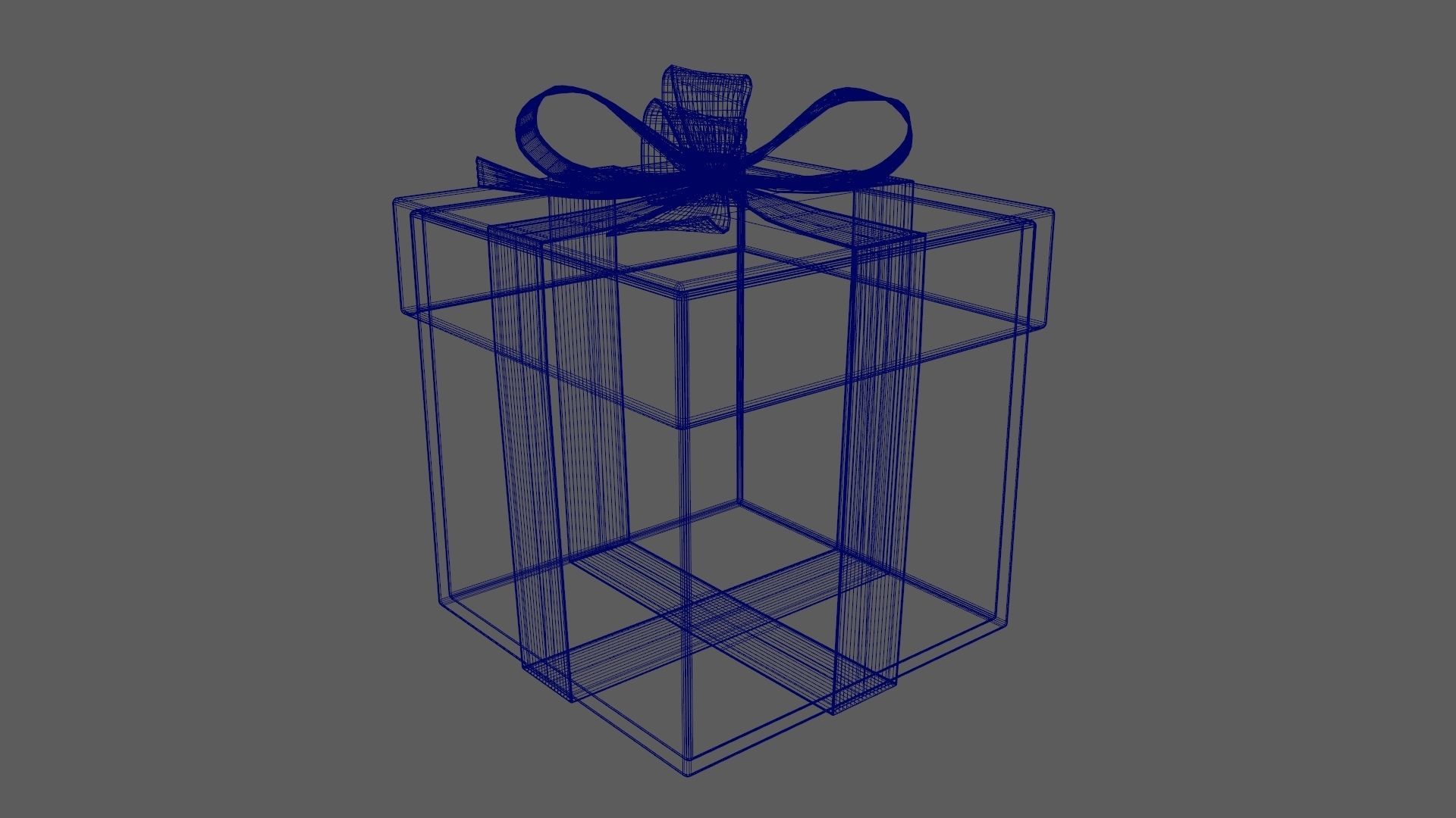 Christmas Gift Box 01 - V12 Low-poly 3D model_14