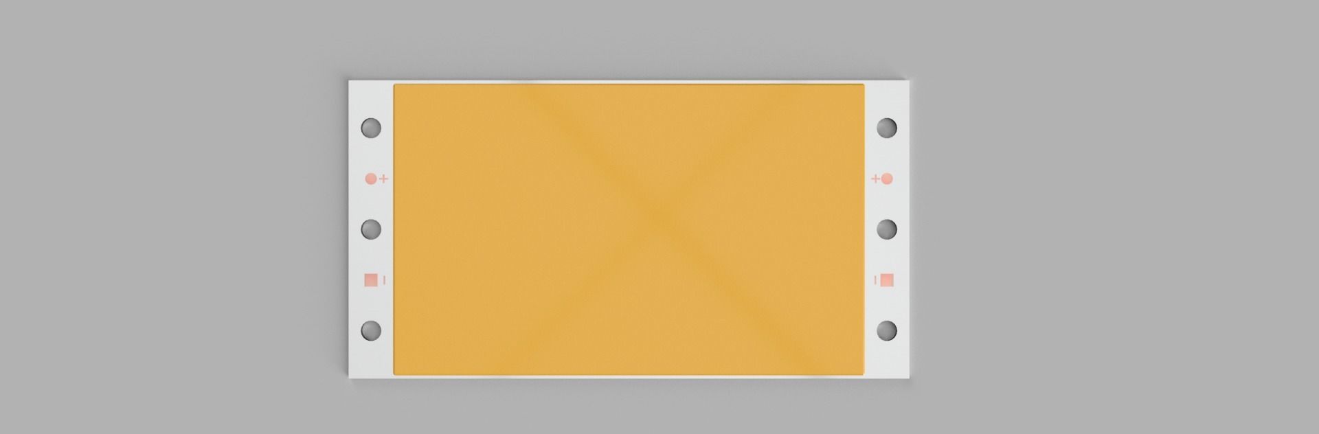 LED 94x50mm 15W 3D model_1