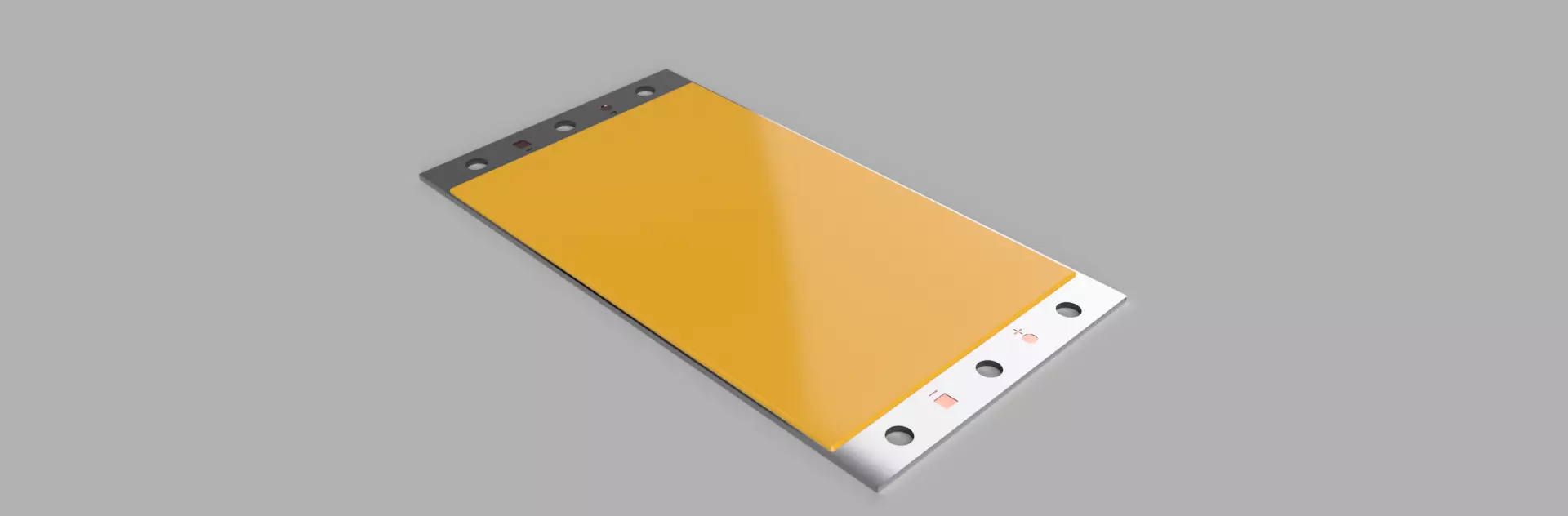 LED 94x50mm 15W 3D model_0