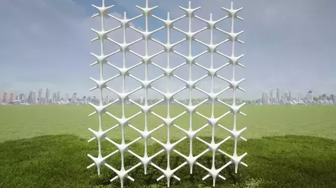 Parametric Pattern Element 01 3D model