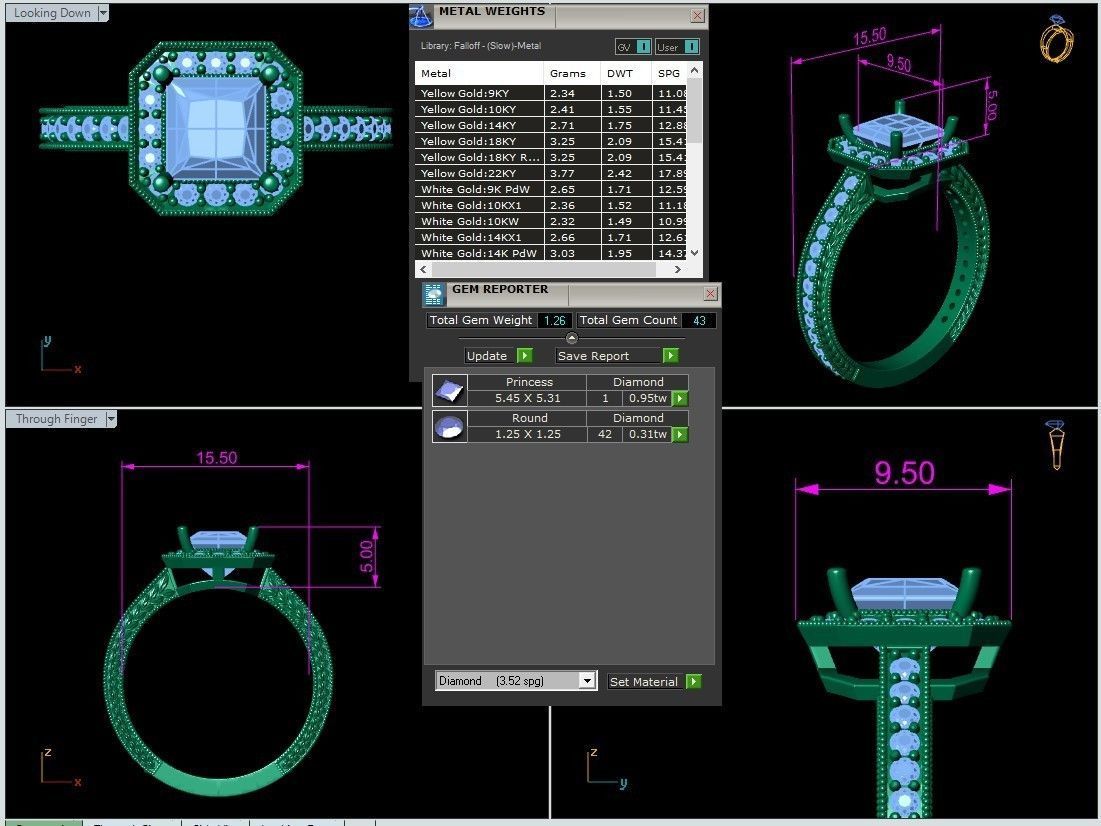 8 rings 3D print model_23