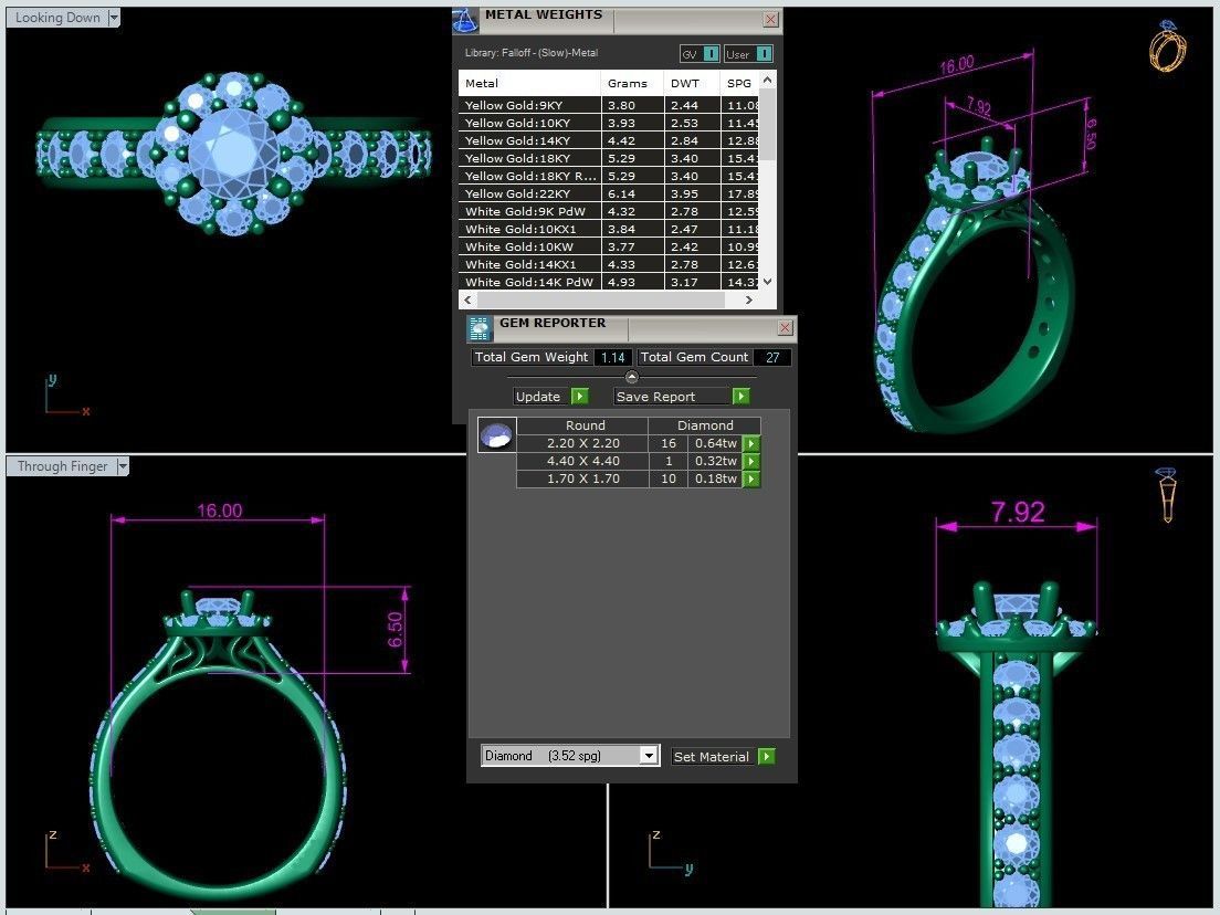 8 rings 3D print model_25