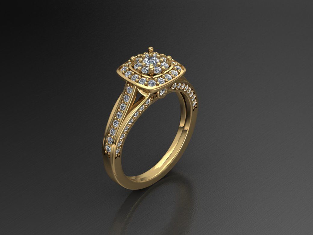 8 rings 3D print model_12