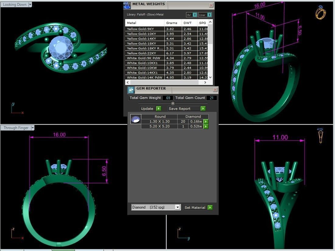 8 rings 3D print model_21