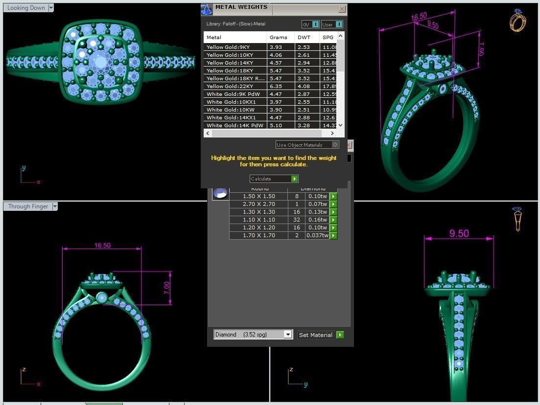 8 rings 3D print model_24