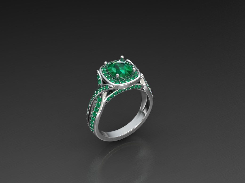 8 rings 3D print model_7