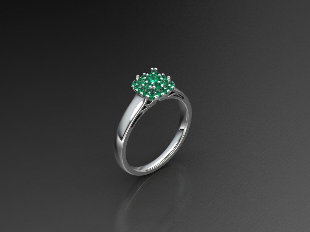 8 rings 3D print model_15