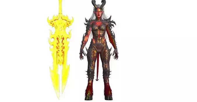Darkchylde 3D model