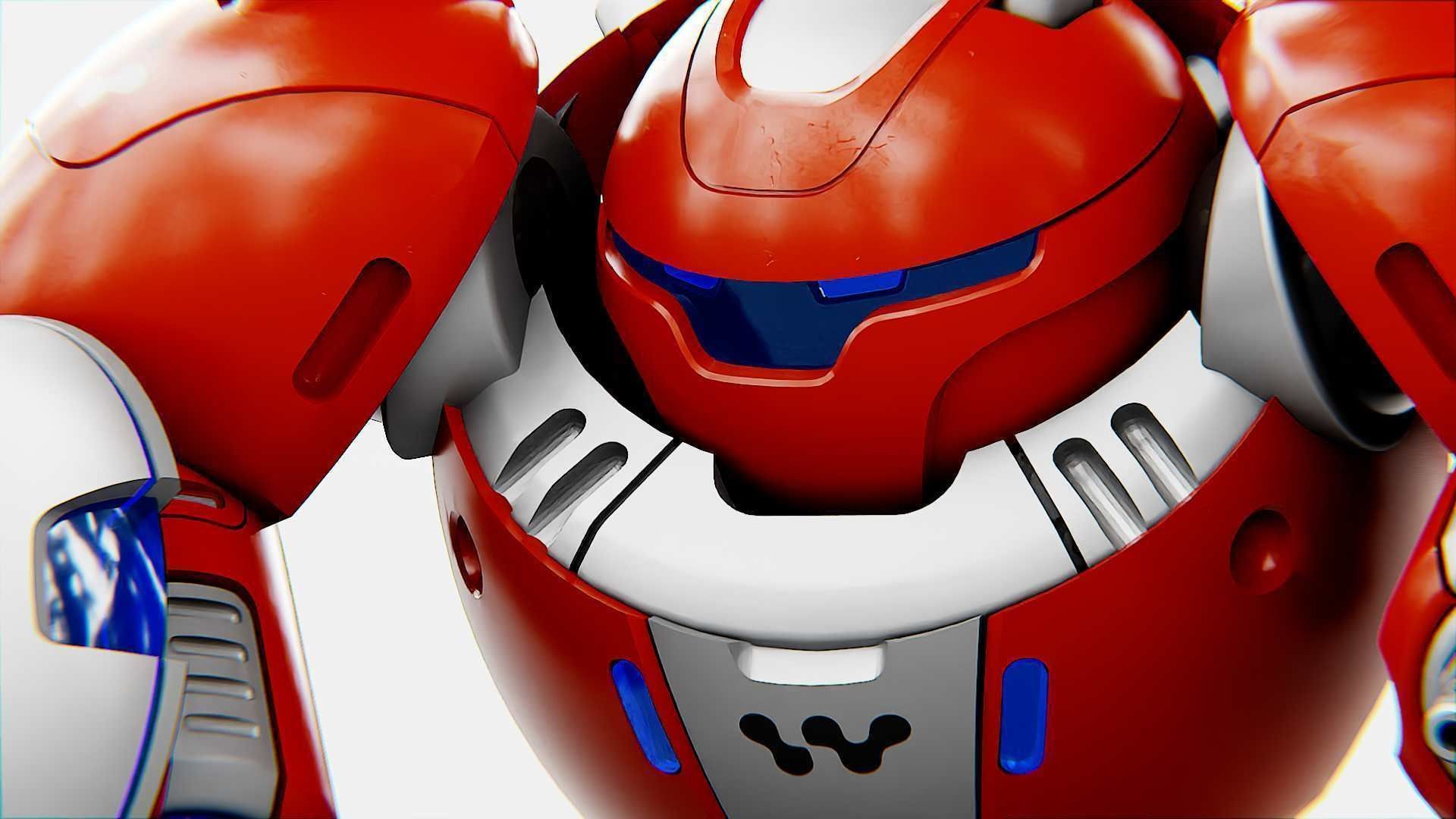 BATTLE DROID OMNIOUS  Rigged for Unreal Engine - Unity - MIXAMO  3D model_22