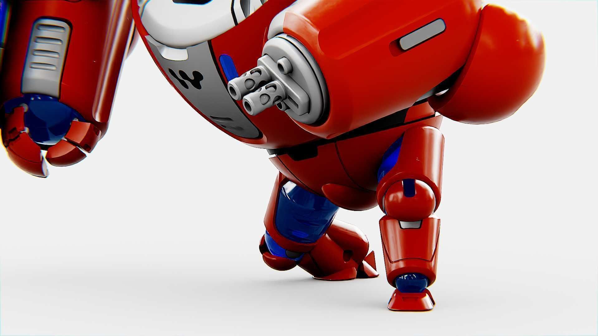 BATTLE DROID OMNIOUS  Rigged for Unreal Engine - Unity - MIXAMO  3D model_20